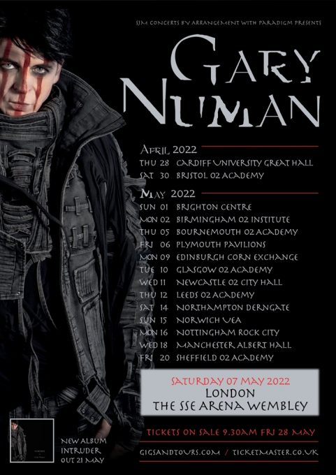Gary Numan [CANCELLED] at Paper Tiger